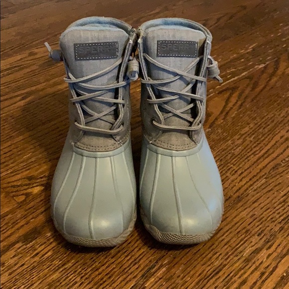 sperry custom duck boots